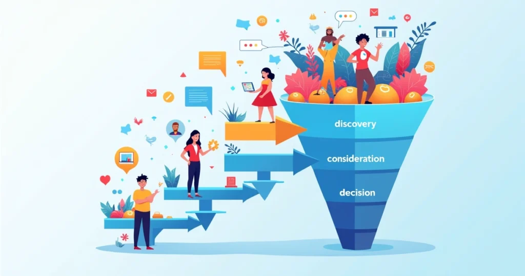 Marketing Digital em 2026: Estratégias Reais para Vender Mais com Visão de Produto 2 funil de vendas marketing digital