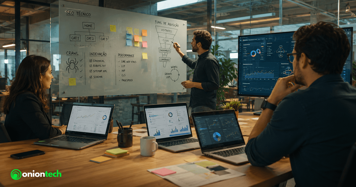 SEO técnico para Produtos Digitais: o que ajustar antes de investir em Tráfego Pago