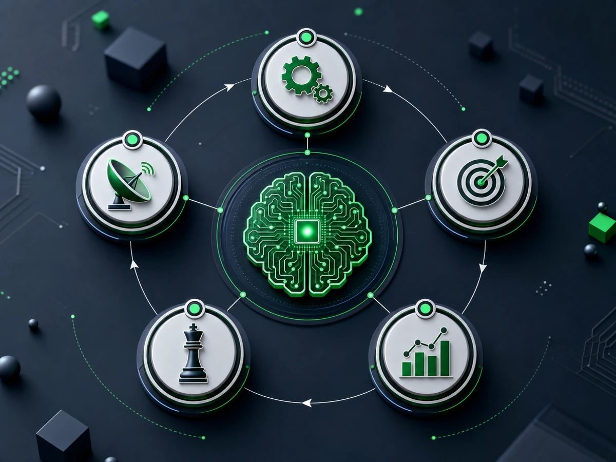Como a Inteligência Artificial pode revolucionar o Marketing Digital 1 inteligência artificial pode revolucionar o marketing digital: Infográfico mostrando como a inteligência artificial funciona