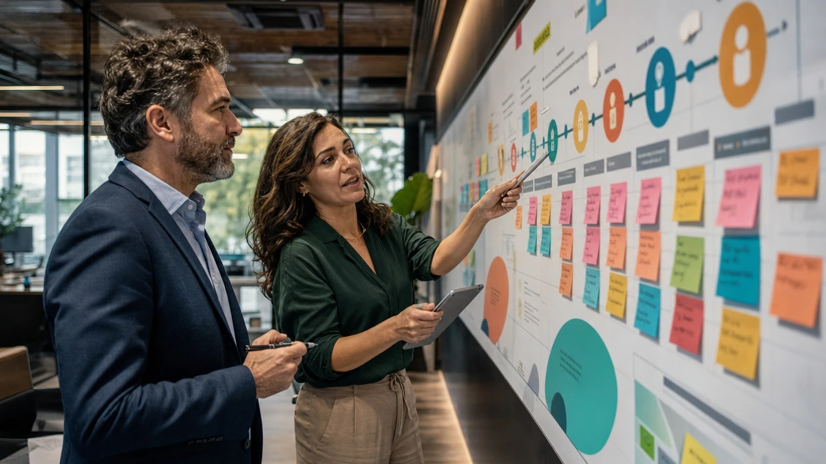 Dois especialistas, um de produto e outro de marketing digital